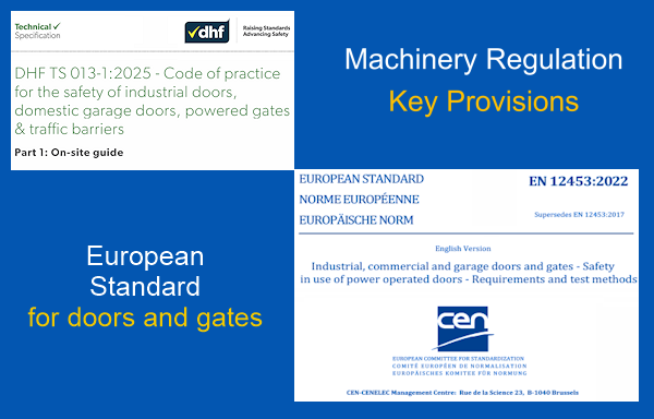 European and UK standards for door and gate compliance