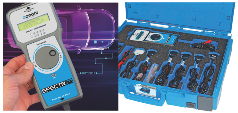 Spectrum Pro, portable tester for automotive sensors and actuators